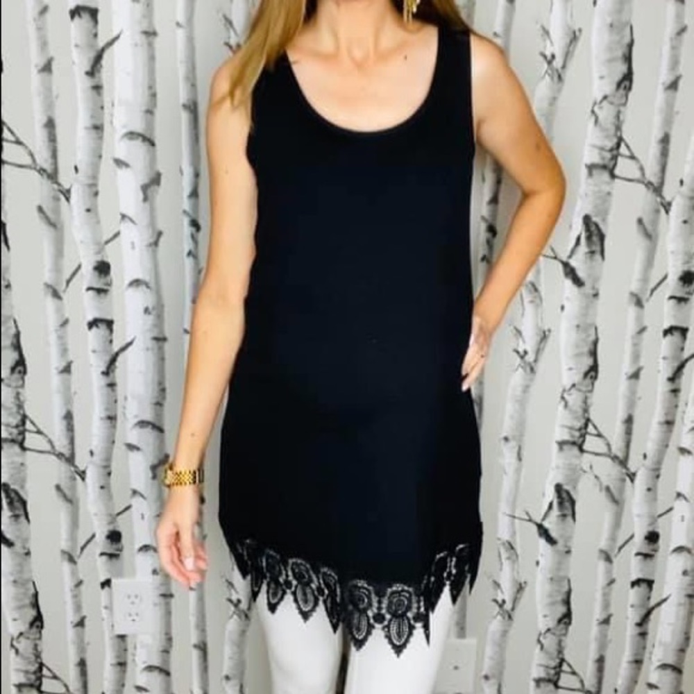 Black Lace Tunic